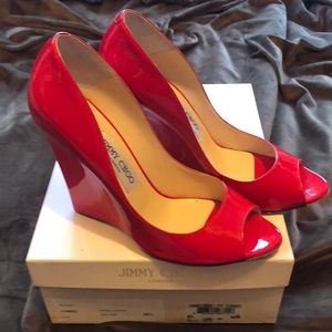 Jimmy Choo Chili Red Heels